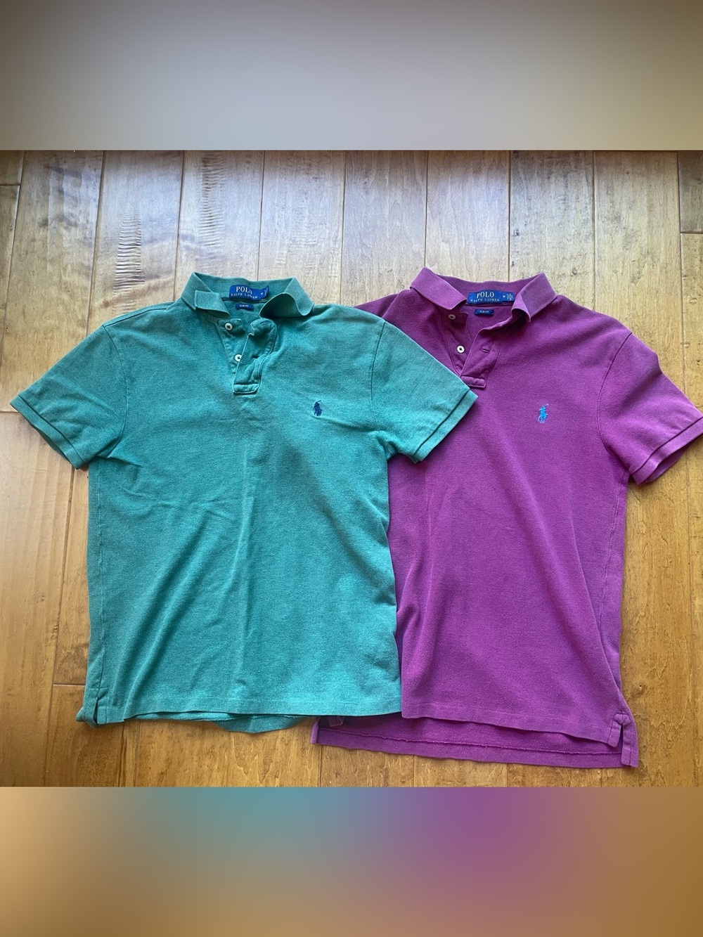 Price for both Polo Ralph Lauren top polo shirt slim fit